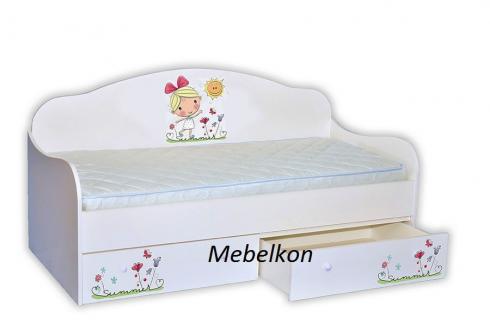 Ліжко-диванчик "Літо з сонечком" 160*80 mebelkon
