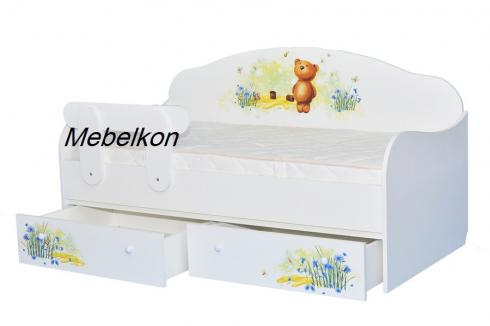 Ліжко-диванчик "Ведмедик з медом" 170*80 mebelkon