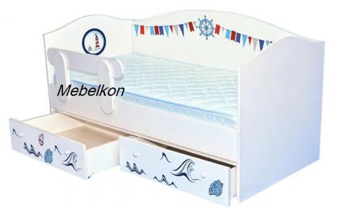 Ліжко-будиночок "Корабель" 160*80 mebelkon