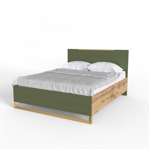 Ліжко 1,6 Swan зелений