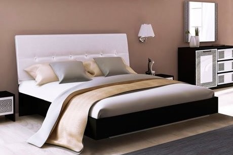 Ліжко Віола - 1,6х2м (підйомне, м'яка спинка, з каркасом)