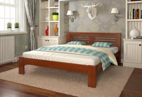 Ліжко дерев'янне двоспальне Шопен